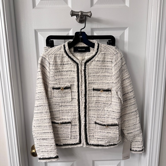 Zara jacket skirt set outfit size M - Picture 2 of 8